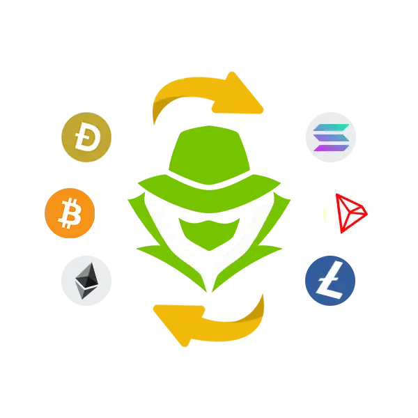 Secure Bitcoin, Ethereum, USDT Exchange with Privacy