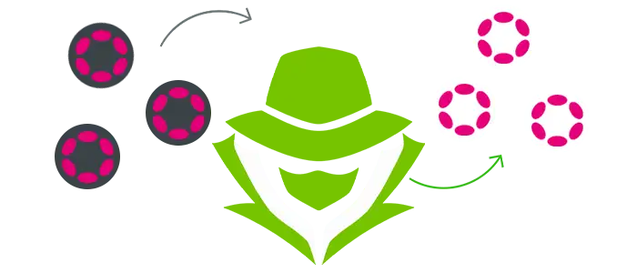 Fast and Anonymous Polkadot Blender Service
