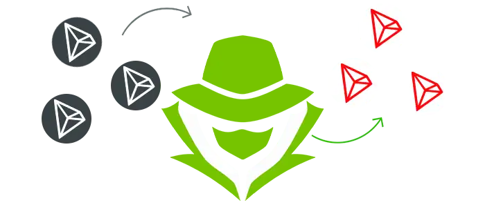 Fast and Anonymous TRON Blender Service